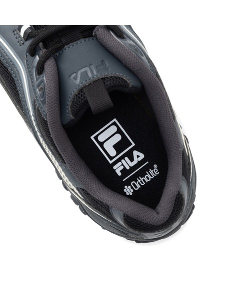 「FILA」 ローカットスニーカー 26.0cm ブラック レディース_画像7