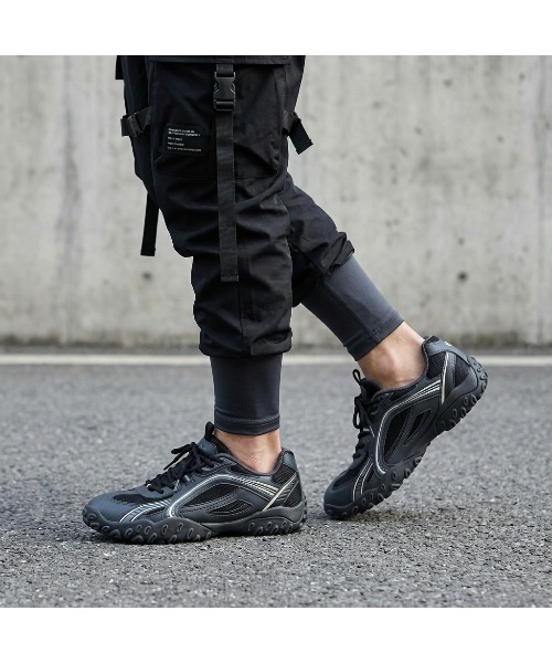 「FILA」 ローカットスニーカー 26.0cm ブラック レディース_画像9