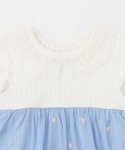 ベビー服 ロンパース 「リンク」ハート刺しゅう...の詳細画像4