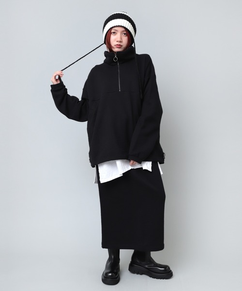 「RNA」 スウェットカットソー MEDIUM 杢グレー レディース_画像4