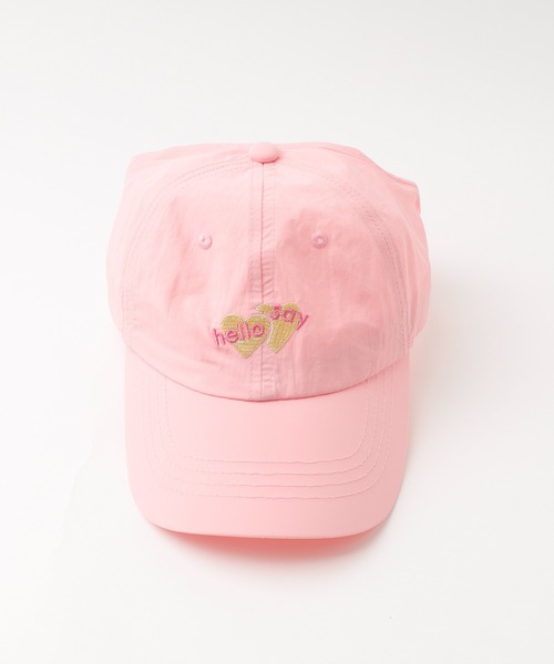 新品☆HER. ハー キャップ ピンク 帽子 HER.(ハー)｜メッセージロゴCAP