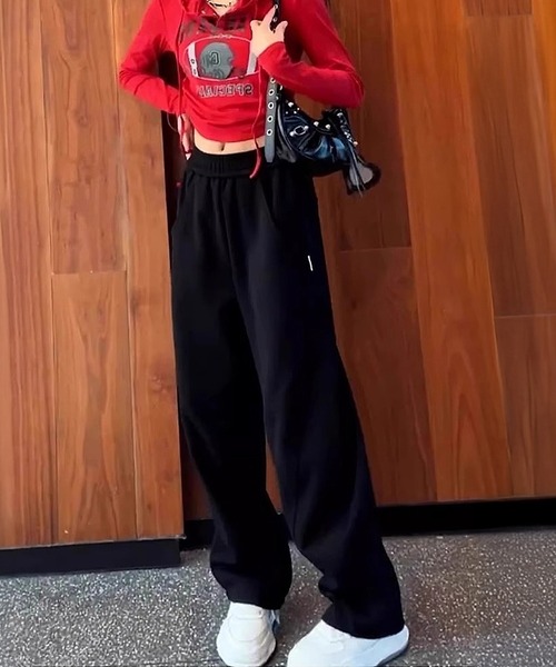 「DAY CLOSET」 スラックス X-LARGE ネイビー レディース_画像7