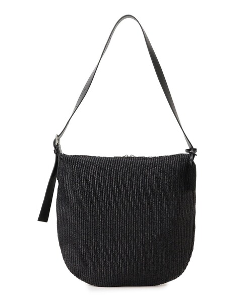 BEAMS CHAMULA / ウール製ボディBAG BEAMS（ビームス） ショルダーバッグ レザー ワンショルダーバッグ