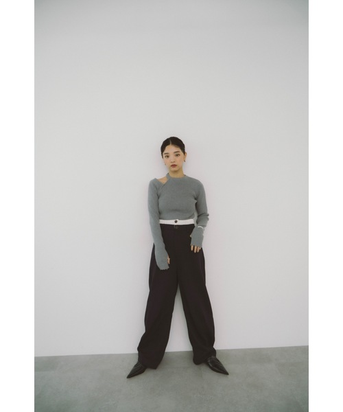 「DRWCYS」 パンツ MEDIUM ネイビー レディース_画像8