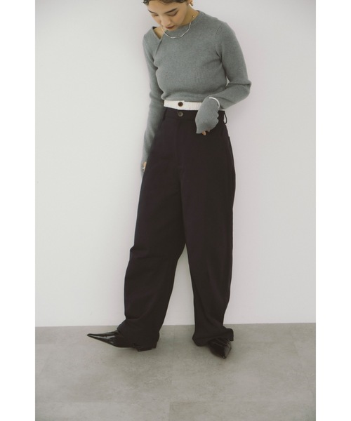 「DRWCYS」 パンツ MEDIUM ネイビー レディース_画像9