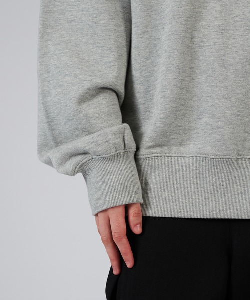 「ONCILY」 スウェットカットソー SMALL グレー メンズ_画像2