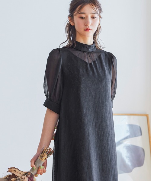 niana（ニアナ） コンビワンピース M ブラック レディース : ZOZOTOWN