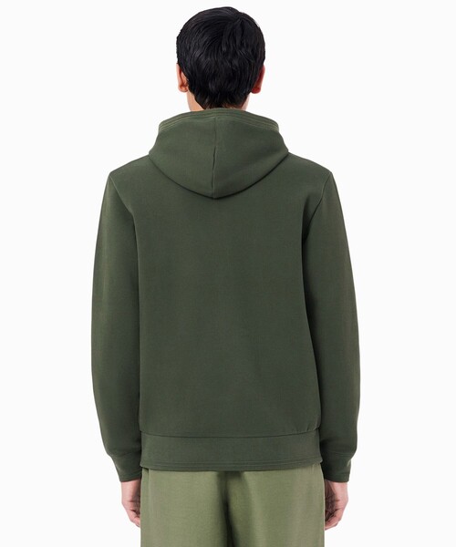 LACOSTE（ラコステ） ジップアップパーカー 4 ダークグリーン メンズ
