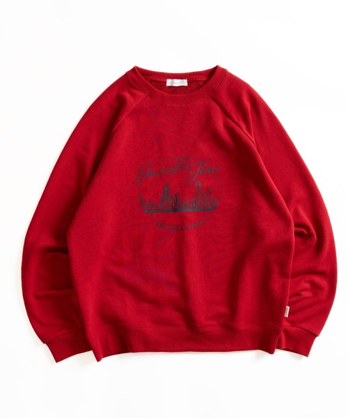 「MUHET」 スウェットカットソー X-LARGE 杢グレー レディース_画像6