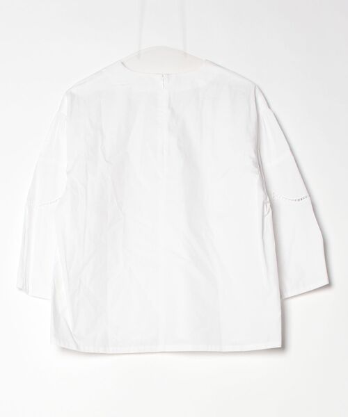 「haupia」 長袖ブラウス MEDIUM オフホワイト レディース_画像2
