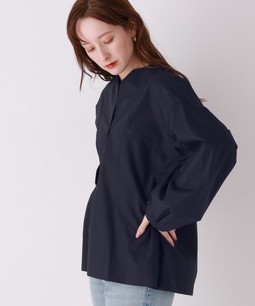 「BABYLONE」 長袖ブラウス フリー ホワイト レディース_画像7