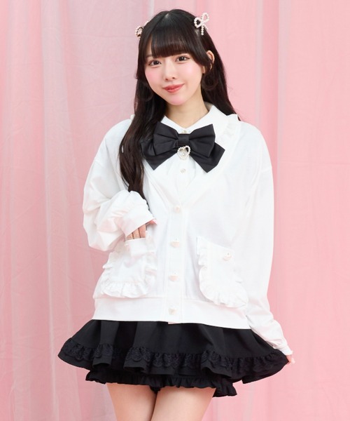美品✨ソブ アンサンブル セットアップ カーディガン レース