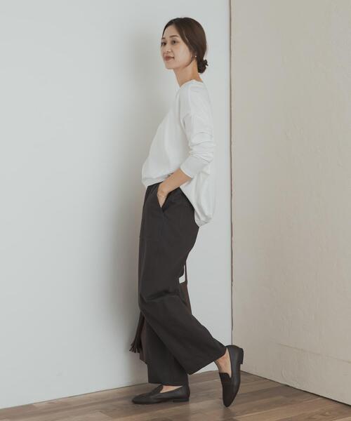 「URBAN RESEARCH DOORS」 長袖カットソー MEDIUM ネイビー レディース_画像7