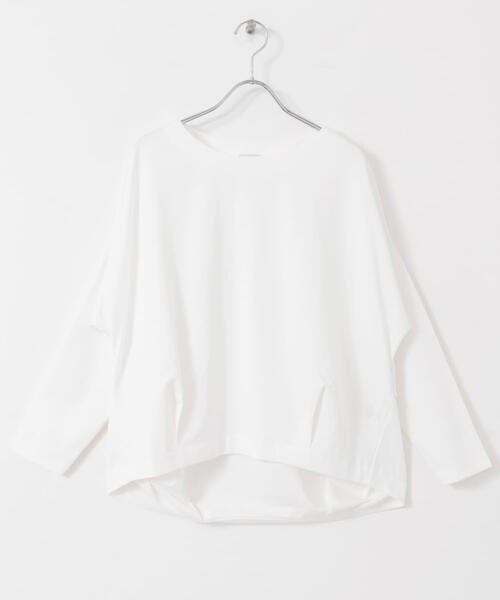 「URBAN RESEARCH DOORS」 長袖カットソー MEDIUM ネイビー レディース_画像9