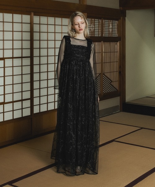 et.UNiVER ドレス et.UNiVER ドレス Ribbon tulle dress : ZOZOTOWN Yahoo!店 - 通販
