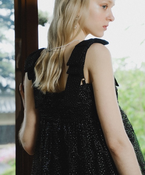 et.UNiVER ドレス Ribbon tulle dress : ZOZOTOWN Yahoo!店 - 通販