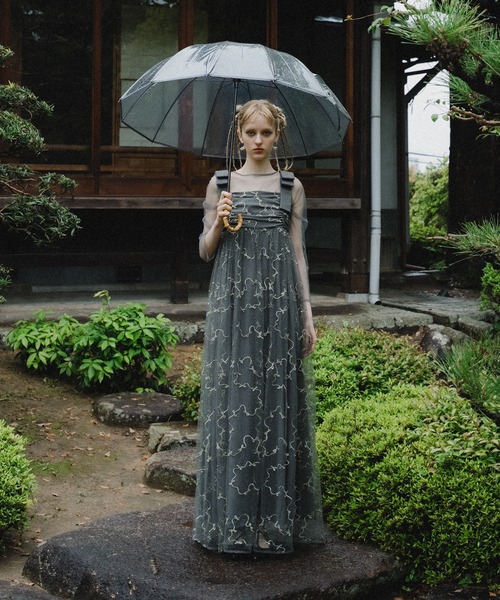 et.UNiVER ドレス Ribbon tulle dress : ZOZOTOWN Yahoo!店 - 通販