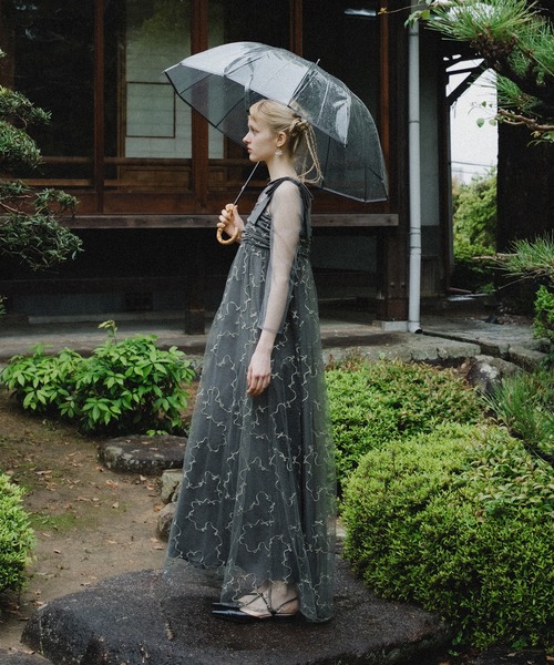 et.UNiVER ドレス Ribbon tulle dress : ZOZOTOWN Yahoo!店 - 通販