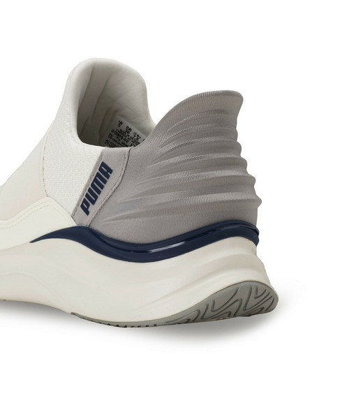 「PUMA」 ローカットスニーカー 23.0cm ホワイト×ブルー レディース_画像3