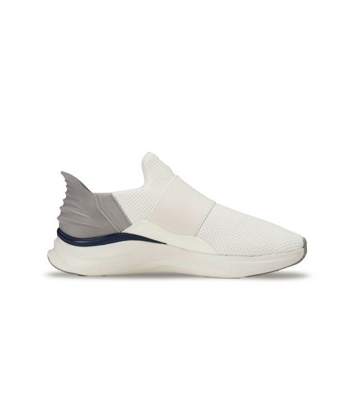 「PUMA」 ローカットスニーカー 23.0cm ホワイト×ブルー レディース_画像5