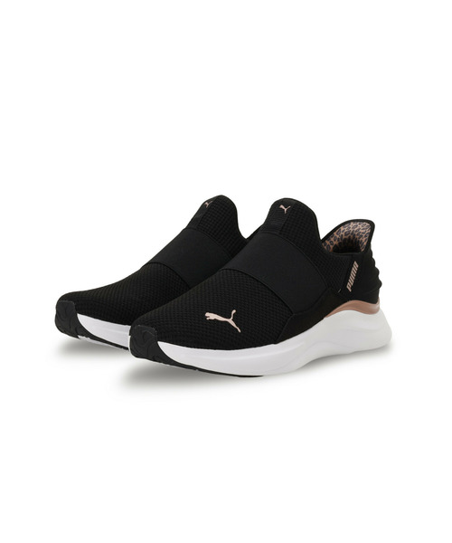 「PUMA」 ローカットスニーカー 23.0cm ホワイト×ブルー レディース_画像7
