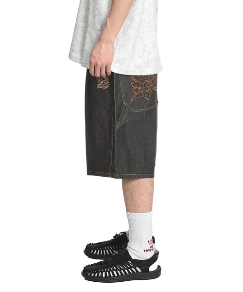 SEQUENZE ワイドパンツ ハーフパンツ ジーンズ 短パン SEQUENZ