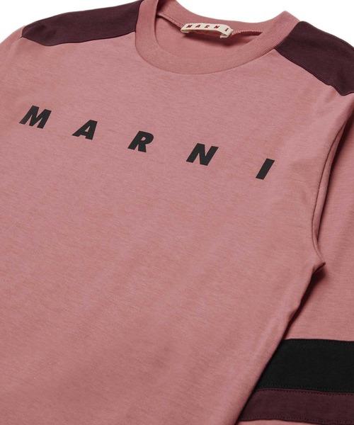 MARNI（マルニ） tシャツ 入学式 Kids ＆ Junior ロゴ長袖Tシャツ