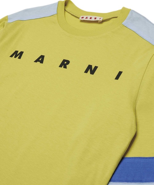 MARNI（マルニ） tシャツ 入学式 Kids ＆ Junior ロゴ長袖Tシャツ