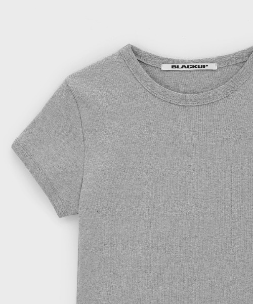 「BLACKUP」 半袖カットソー MEDIUM アイボリー レディース_画像2