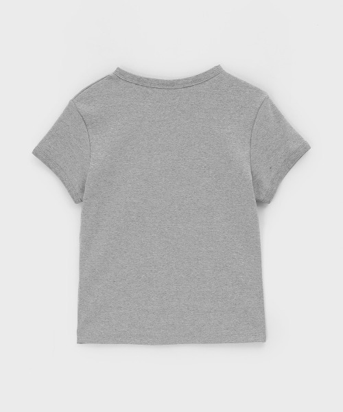 「BLACKUP」 半袖カットソー MEDIUM アイボリー レディース_画像5