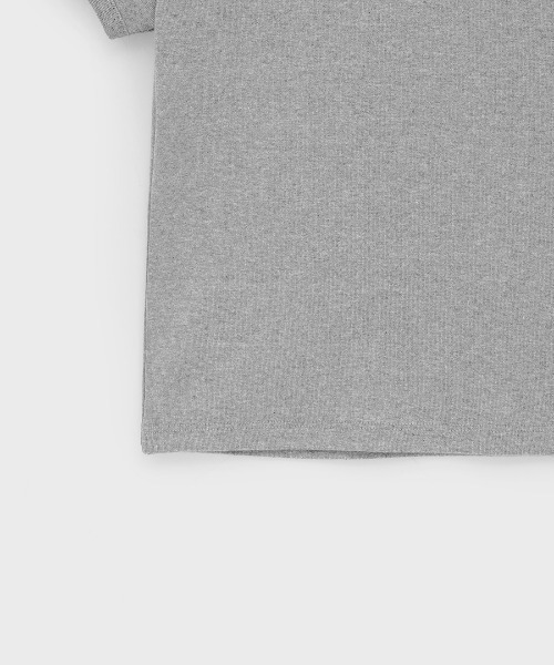 「BLACKUP」 半袖カットソー MEDIUM アイボリー レディース_画像6