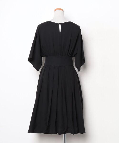 「DRESS LAB」 半袖ワンピース S ブラック レディース_画像2
