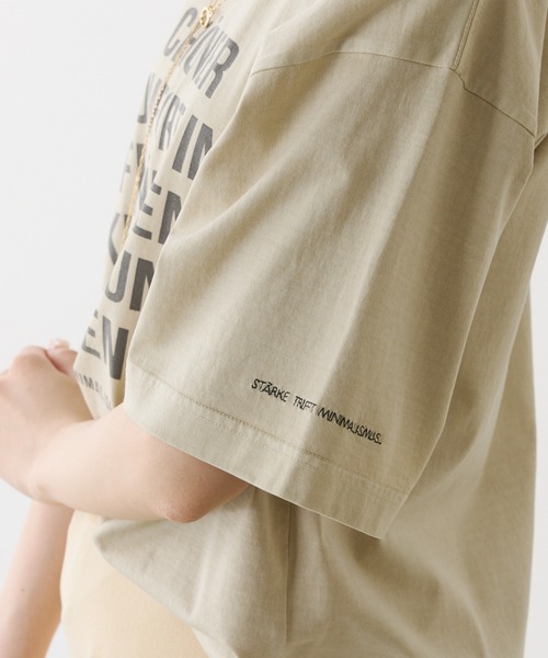 「PUAL CE CIN」 半袖Tシャツ FREE キャメル レディース_画像3
