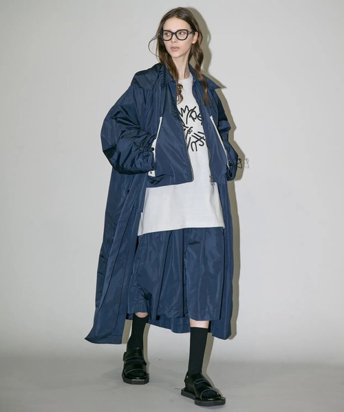 「my beautiful landlet」 クロップドパンツ 1 ブラック レディース_画像3