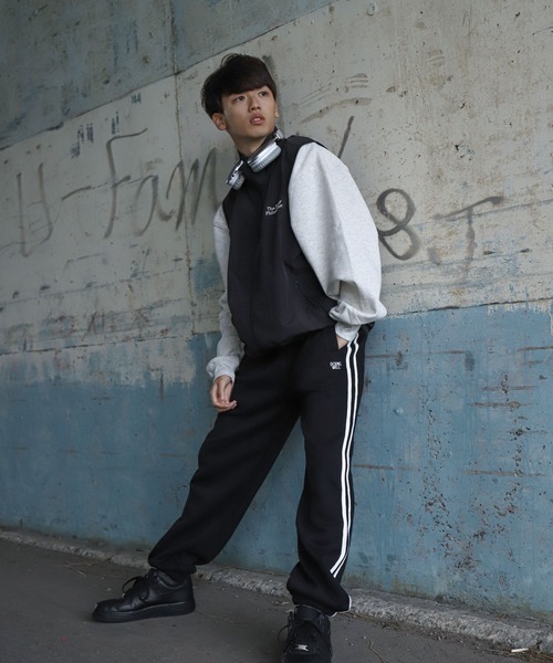 「ZIP FIVE」 スウェットパンツ MEDIUM ブルー メンズ_画像8