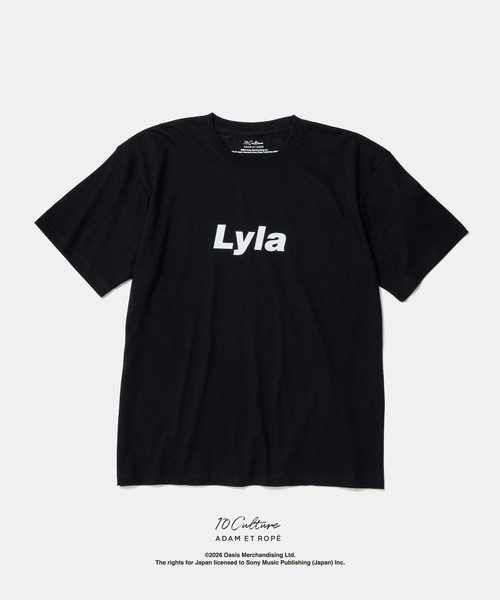 10 Culture Oasis Tシャツ ブラック L ADAM ET ROPE'（アダムエロペ） tシャツ 「oasis 10Culture / ADAM ET