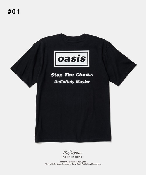 ADAM ET ROPE'（アダムエロペ） tシャツ 「oasis 10Culture / ADAM ET