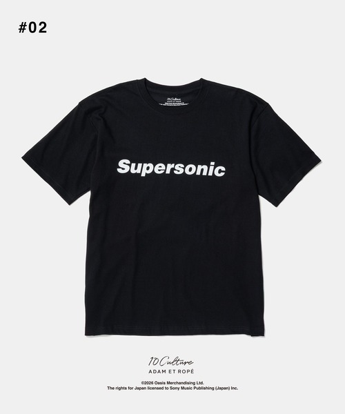 ADAM ET ROPE'（アダムエロペ） tシャツ 「oasis 10Culture / ADAM ET