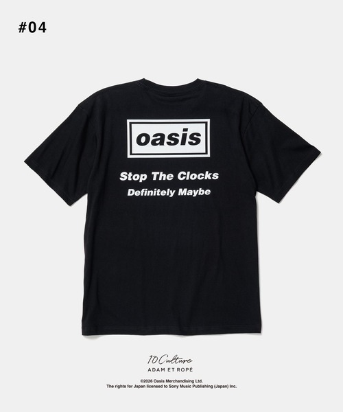 ADAM ET ROPE'（アダムエロペ） tシャツ 「oasis 10Culture / ADAM ET