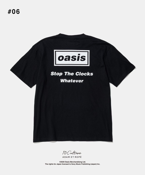 ADAM ET ROPE'（アダムエロペ） tシャツ 「oasis 10Culture / ADAM ET