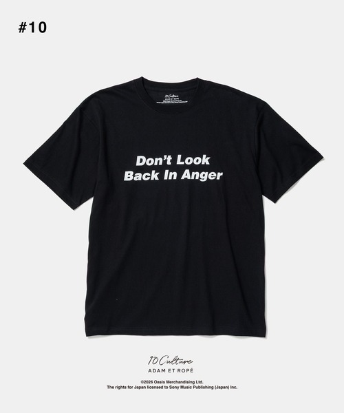ADAM ET ROPE'（アダムエロペ） tシャツ 「oasis 10Culture / ADAM ET