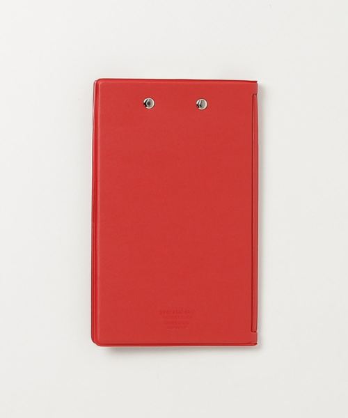 プーマ クリップボード 赤　バインダー　非売品　ノベルティ Penco 文房具 入学式 ペンコ クリップボードチェック 二つ折り