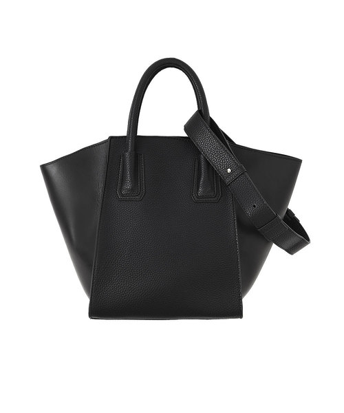 Marjour マージュール ショルダー　トートバッグ　ブラック marjour(マージュール)の[m.]LEATHER SHOULDER TOTE BAG通販