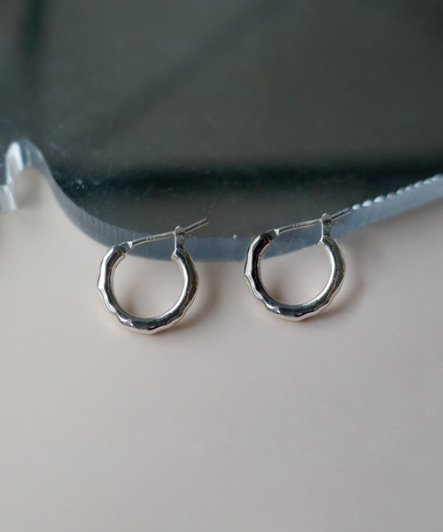 e.m. ピアス 両耳セットヒットフープピアス(小)/レディース