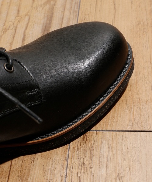 PADRONE ブーツ パドローネ / CHUKKA BOOTS with SIDE ZIP (WATER 