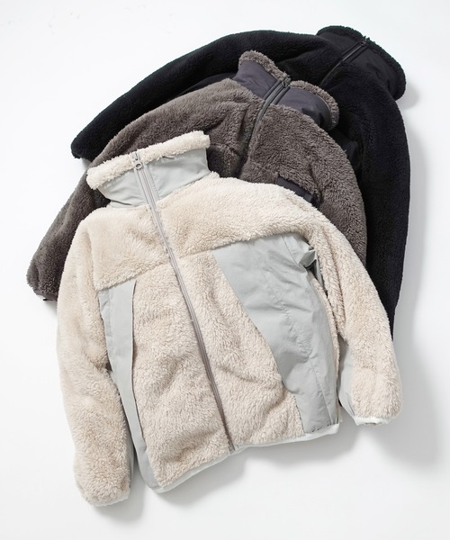 ジャケット ブルゾン ボアフリースブルゾン Troll Parka ボア素材 フード収納 キャンプ 145 175cm Zozotown Yahoo 店 通販 Yahoo ショッピング