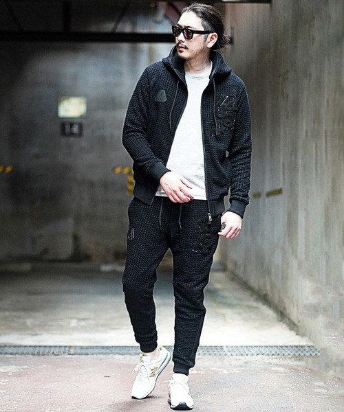 パンツ 【1PIU1UGUALE3 RELAX × JUST PLAY】1PIU1 ORIGINAL KNIT JOGGER|ZOZOTOWN |15