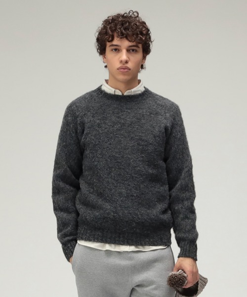 セーター ニット BEAMS PLUS / シェットランド ニット メンズ レディースの画像