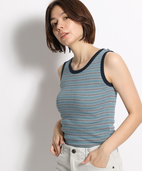 税込 タンクトップ Robert P Miller ロバート ピー ミラー 別注2wayリブタンク 税込 タンクトップ Robert P Miller ロバート ピー ミラー 別注2wayリブタンク