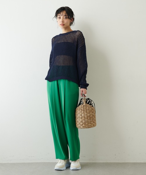 Whim Gazette ニット メッシュプルオーバー : ZOZOTOWN Yahoo!店